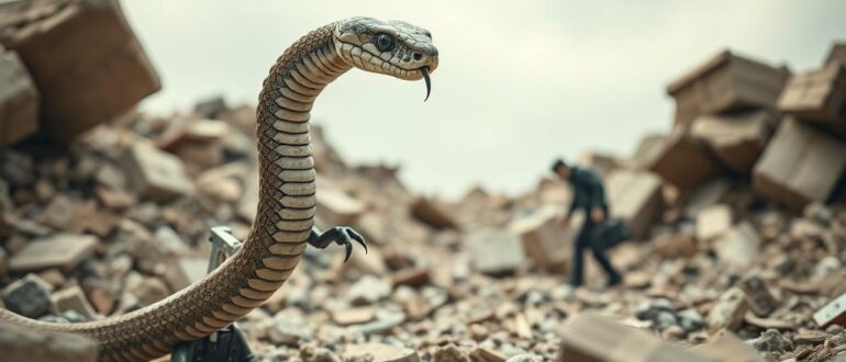 Роботы змеи для поиска людей под завалами