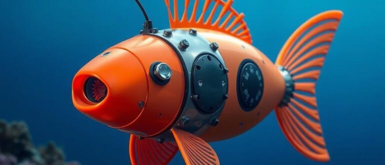Роботы рыбы для исследования океана