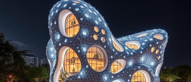 Бионика в архитектуре здания похожие на живые организмы