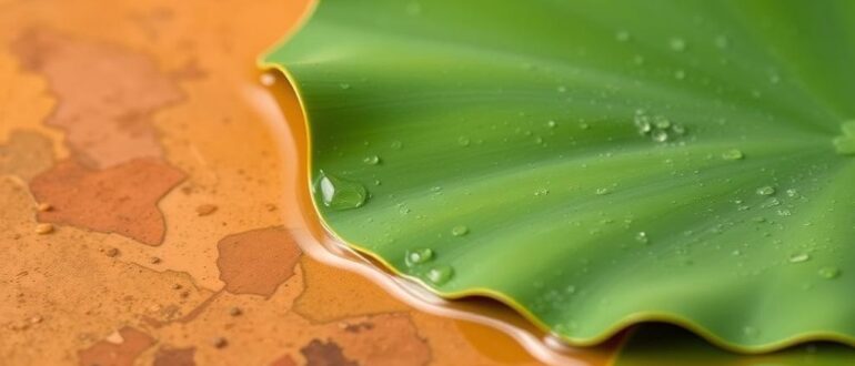 Эффект лотоса грязеотталкивающие покрытия